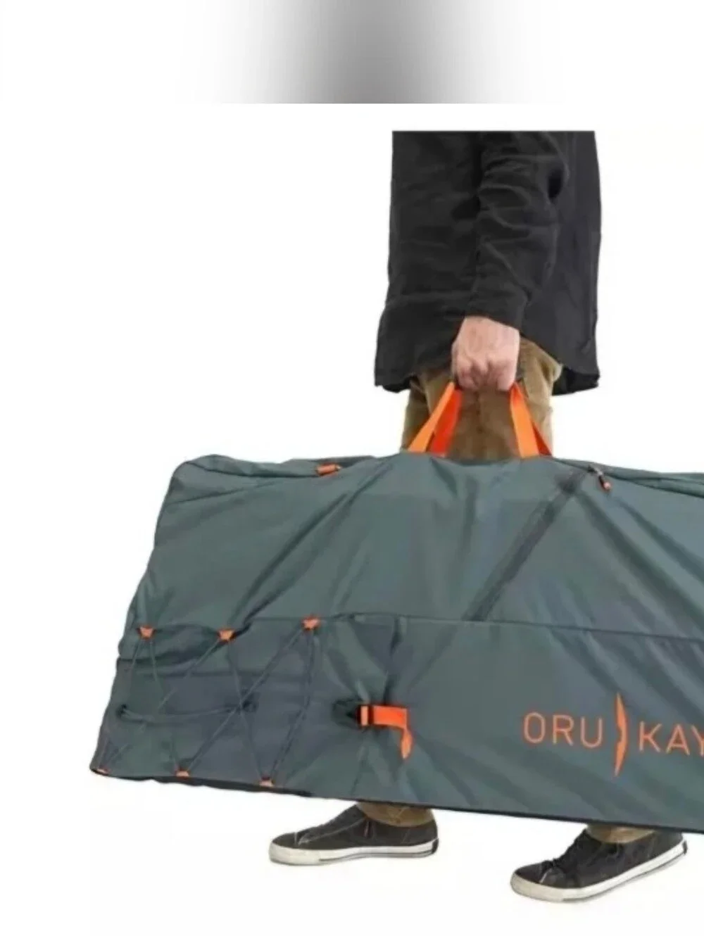Oru Kayak Pack for Lake and Inlet Kayaks Unisex Grey Nwt